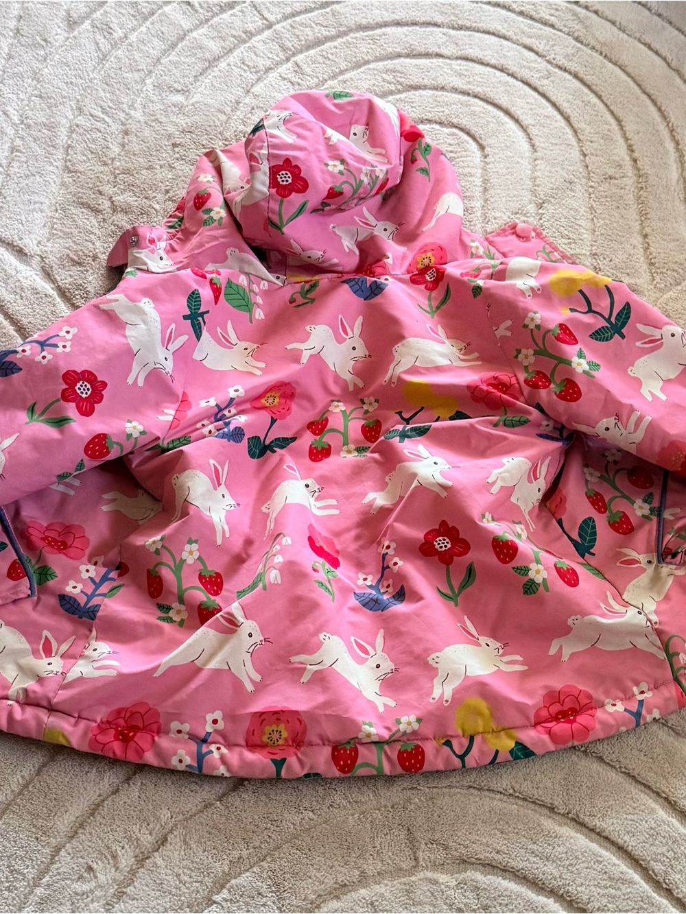 Mini Boden rabbit coat